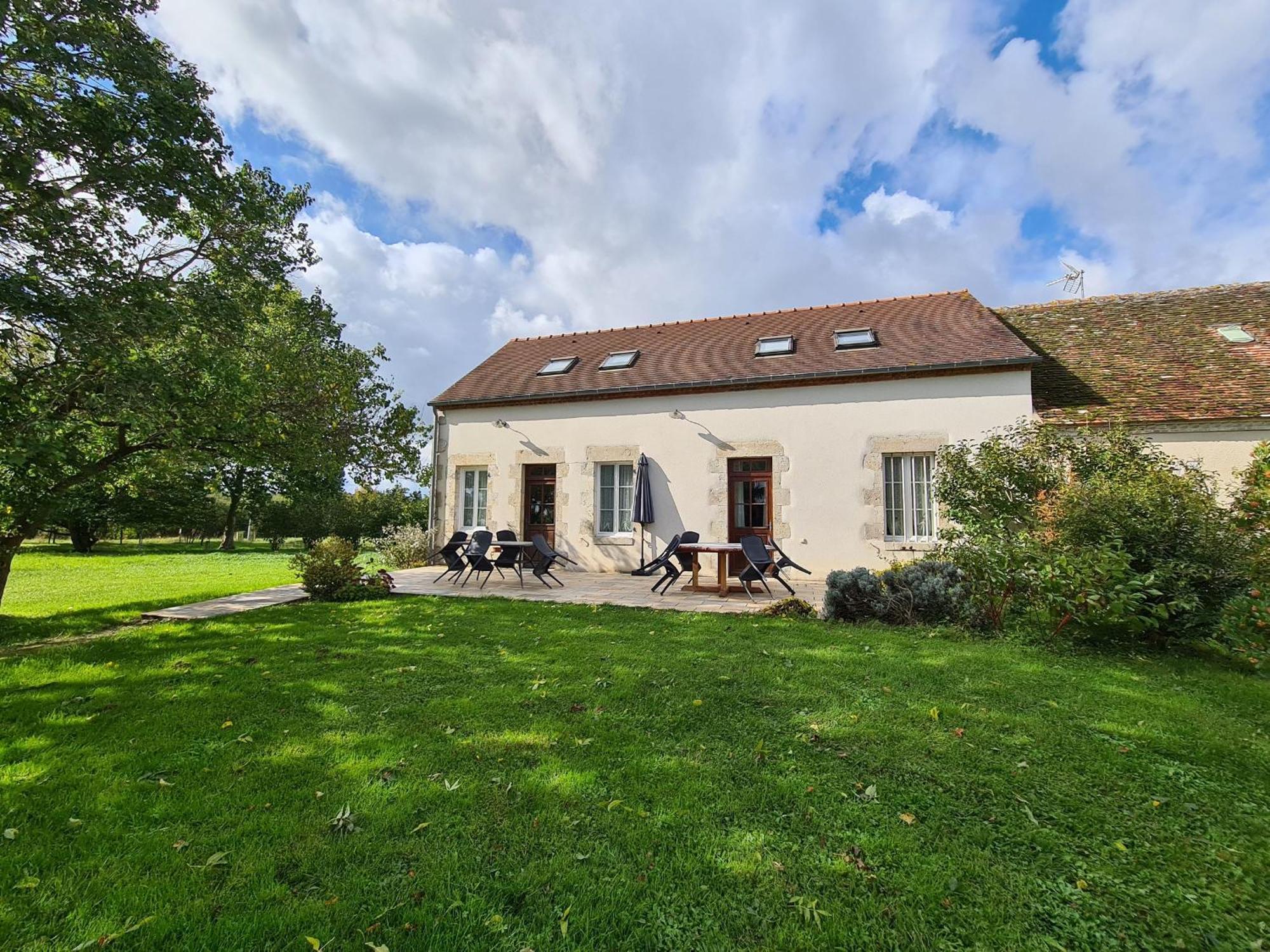 Gite Familial En Ferme Avec Jardin, Proche Foret Et Canal D'Orleans - Label Tourisme Et Handicap - Fr-1-590-7 Chailly-en-Gatinais Luaran gambar